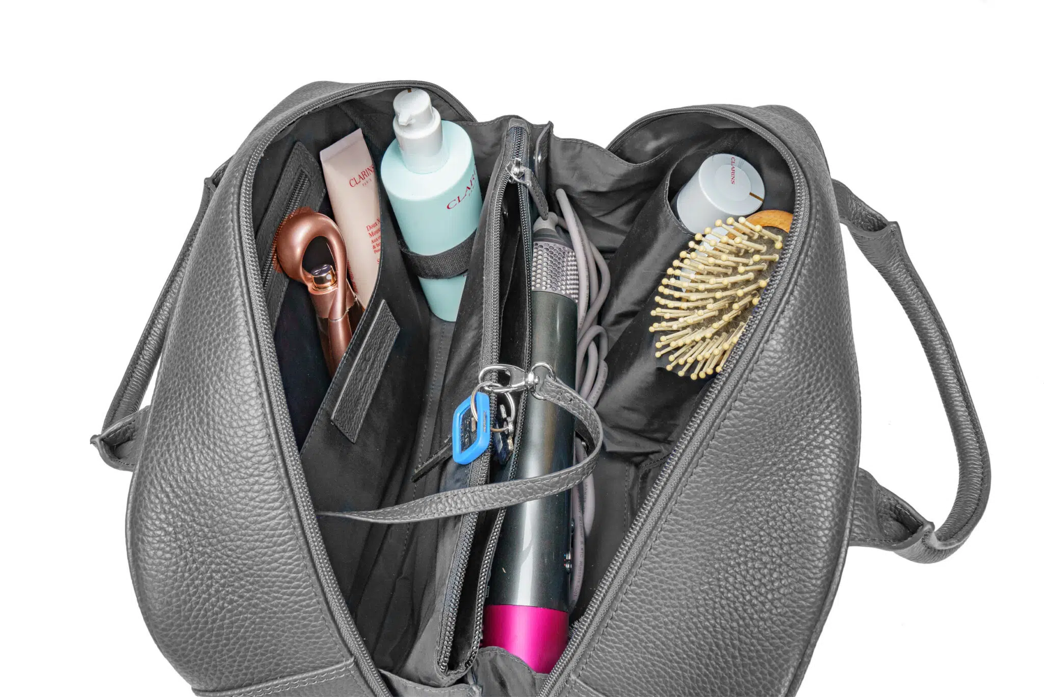 KEINESCHWESTER-stylebar-dunkelgrau-genarbt-silber-C