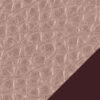 altrosa | beere | silber | genarbt
