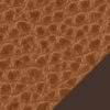 karamell | dunkelbraun | gold | genarbt