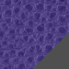 lila | dunkelgrau | silber | genarbt