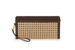 tragbar XL Clutch Wiener Geflecht